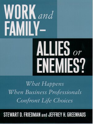 cover image of Work and Family—Allies or Enemies?